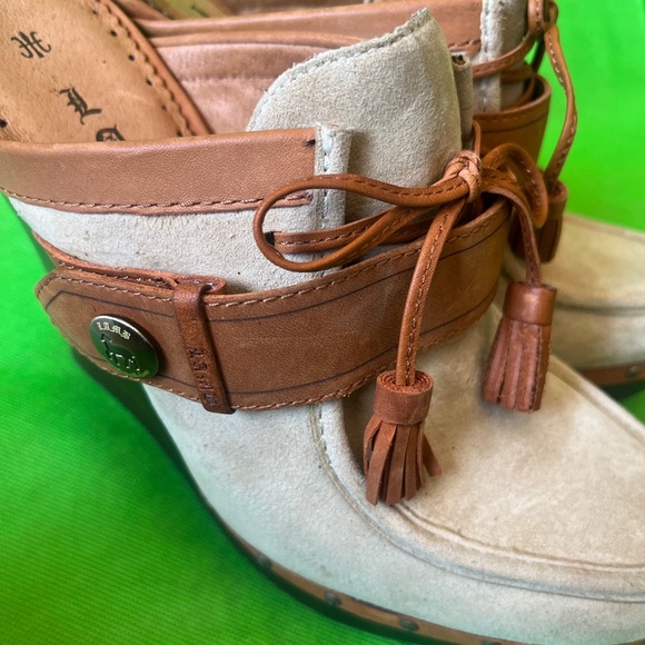 LAMB by Gwen Stefani wedge clogs heels - Picture 3 of 6